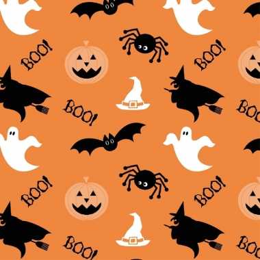 20x halloween/horror oranje servetten met figuren print 33 x 33 cm ko