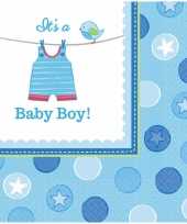 Babyshower servetten its a baby boy